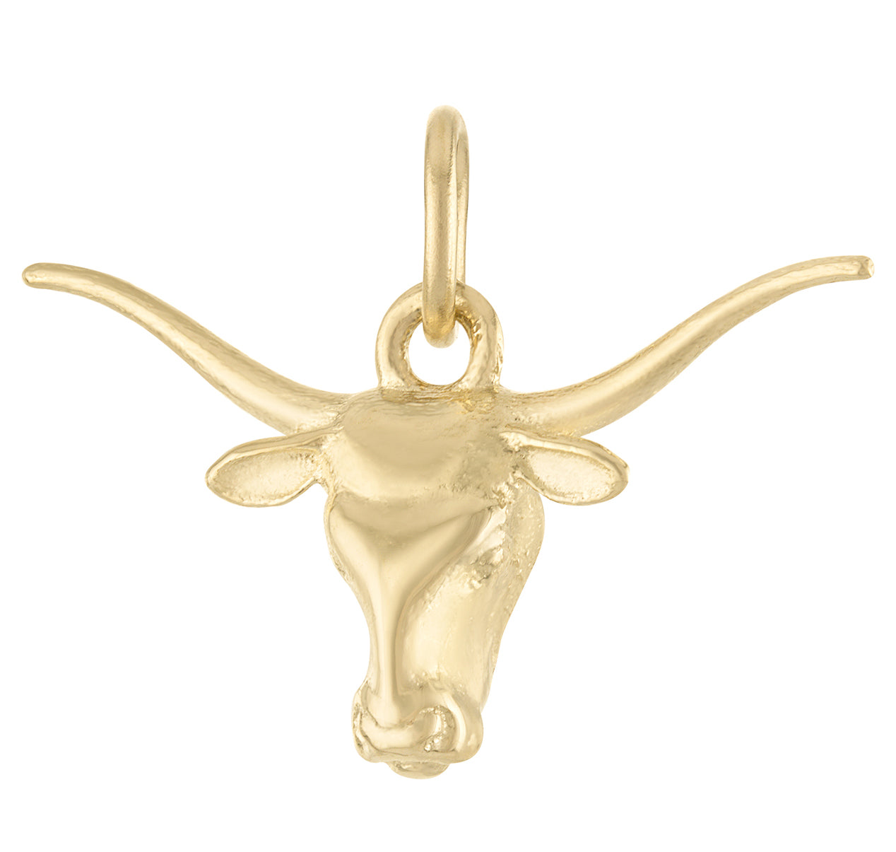 Texas Longhorn 14K Gold Charm